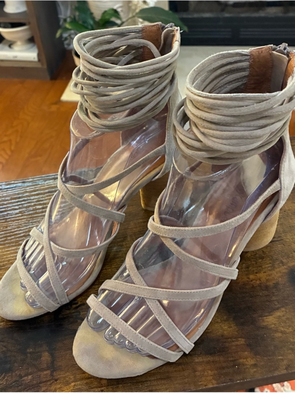 Jeffery Campbell sexy strappy shoes